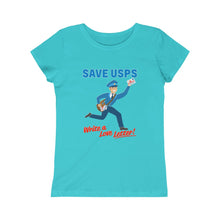 Load image into Gallery viewer, Save the Post Office with love - Girls' Princess Tee