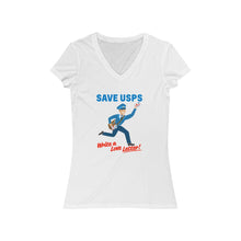 Load image into Gallery viewer, Women's Jersey Short Sleeve V-Neck Tee