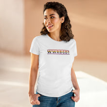 Load image into Gallery viewer, WWRGBG - What would Ruth Bader Ginsburg Do?  Women's Heavy Cotton Tee