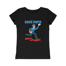 Load image into Gallery viewer, Save the Post Office with love - Girls' Princess Tee