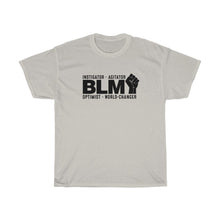 Load image into Gallery viewer, Black Lives Matter - Instigator, Agitator, Optimist, World-Changer t-shirt