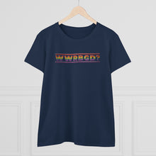Load image into Gallery viewer, WWRGBG - What would Ruth Bader Ginsburg Do?  Women's Heavy Cotton Tee