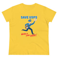 Load image into Gallery viewer, Save the Post Office - Love - Women's Heavy Cotton Tee