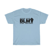 Load image into Gallery viewer, Black Lives Matter - Instigator, Agitator, Optimist, World-Changer t-shirt