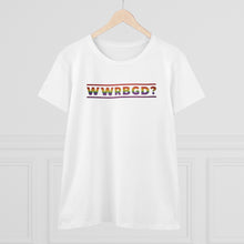 Load image into Gallery viewer, WWRGBG - What would Ruth Bader Ginsburg Do?  Women's Heavy Cotton Tee
