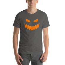 Load image into Gallery viewer, Pumpkin Jack O' Lantern - Halloween scary tee - Short-Sleeve Unisex T-Shirt