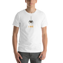 Load image into Gallery viewer, I Bite - Halloween Spider tee - Short-Sleeve Unisex T-Shirt