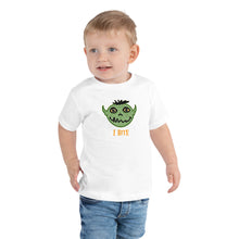 Load image into Gallery viewer, Cute Monster Halloween - Toddler Short Sleeve Tee