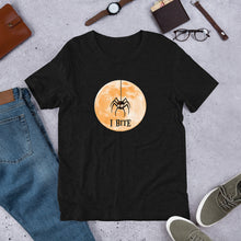 Load image into Gallery viewer, I Bite - Halloween Spider tee - Short-Sleeve Unisex T-Shirt