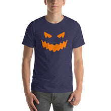 Load image into Gallery viewer, Pumpkin Jack O' Lantern - Halloween scary tee - Short-Sleeve Unisex T-Shirt