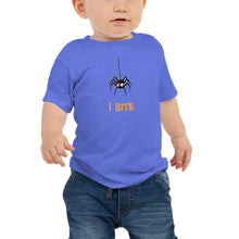 Load image into Gallery viewer, Halloween Spider tee - Baby Jersey Short Sleeve Tee