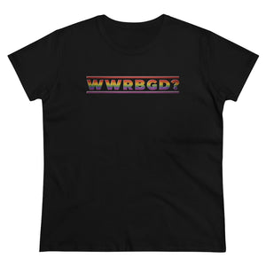 WWRGBG - What would Ruth Bader Ginsburg Do?  Women's Heavy Cotton Tee