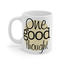 Load image into Gallery viewer, One Good Thought logo mug
