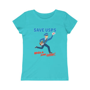 Save the Post Office with love - Girls' Princess Tee