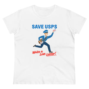 Save the Post Office - Love - Women's Heavy Cotton Tee