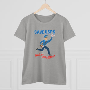 Save the Post Office - Love - Women's Heavy Cotton Tee