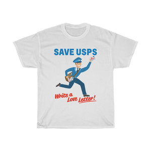 Save the Post Office with Love Letters - Unisex Heavy Cotton Tee