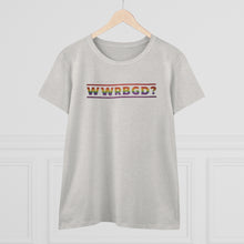 Load image into Gallery viewer, WWRGBG - What would Ruth Bader Ginsburg Do?  Women&#39;s Heavy Cotton Tee
