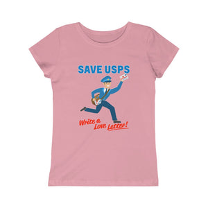 Save the Post Office with love - Girls' Princess Tee