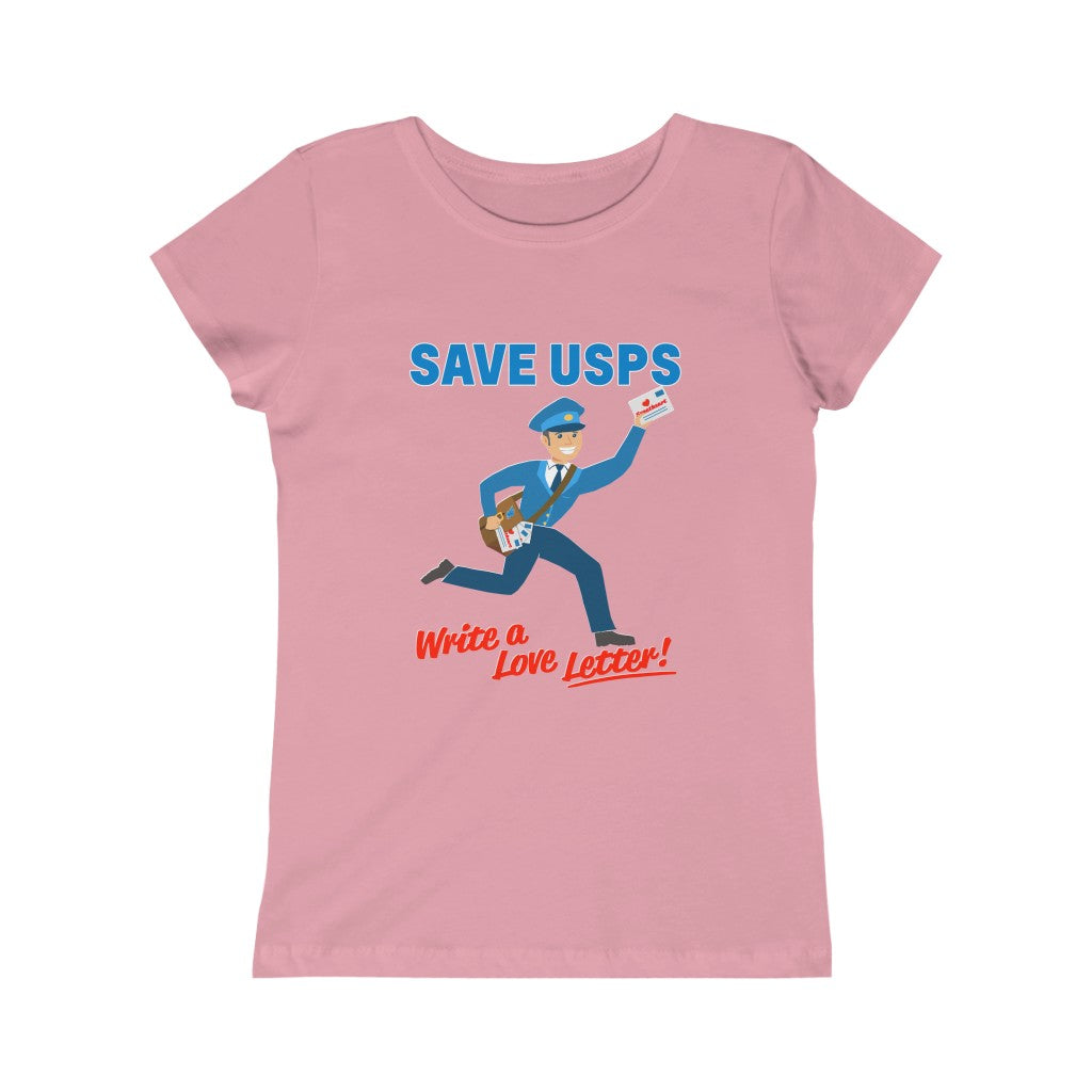 Save the Post Office with love - Girls' Princess Tee