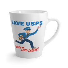 Load image into Gallery viewer, Save the Post Office with Love - Latte mug
