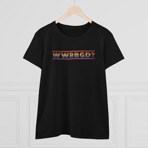 WWRGBG - What would Ruth Bader Ginsburg Do?  Women's Heavy Cotton Tee