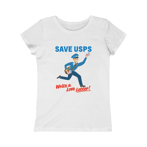 Save the Post Office with love - Girls' Princess Tee