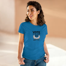 Load image into Gallery viewer, Vote and tell them Ruth sent you - Women&#39;s Heavy Cotton Tee
