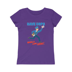 Save the Post Office with love - Girls' Princess Tee