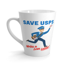 Load image into Gallery viewer, Save the Post Office with Love - Latte mug
