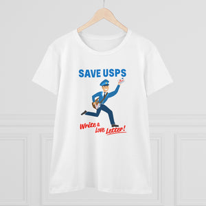 Save the Post Office - Love - Women's Heavy Cotton Tee