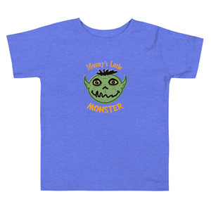 Mommy's Little Monster Cute Halloween tee - Toddler Short Sleeve Tee