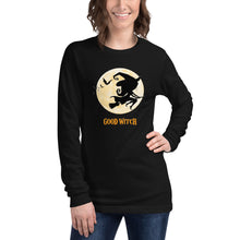 Load image into Gallery viewer, Good Witch - Halloween tee - Unisex Long Sleeve Tee
