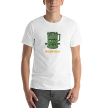 Load image into Gallery viewer, Frankenstein - Beer Stein - Funny Halloween tee - Short-Sleeve Unisex T-Shirt
