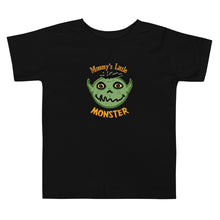 Load image into Gallery viewer, Mommy&#39;s Little Monster Cute Halloween tee - Toddler Short Sleeve Tee
