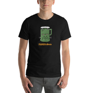 Frankenstein - Beer Stein - Funny Halloween tee - Short-Sleeve Unisex T-Shirt