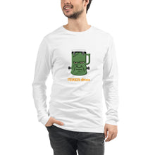 Load image into Gallery viewer, Frankenstein Halloween tee - Unisex Long Sleeve Tee
