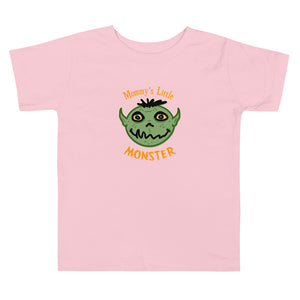 Mommy's Little Monster Cute Halloween tee - Toddler Short Sleeve Tee